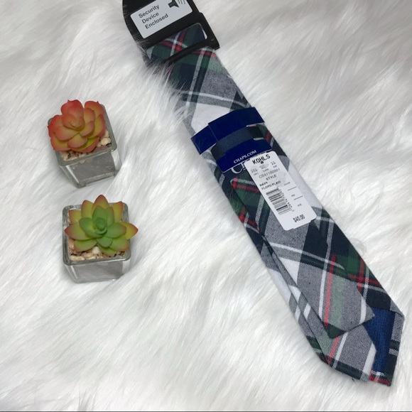 Chaps Preppy Plaid Tie NWT - Picture 3 of 4